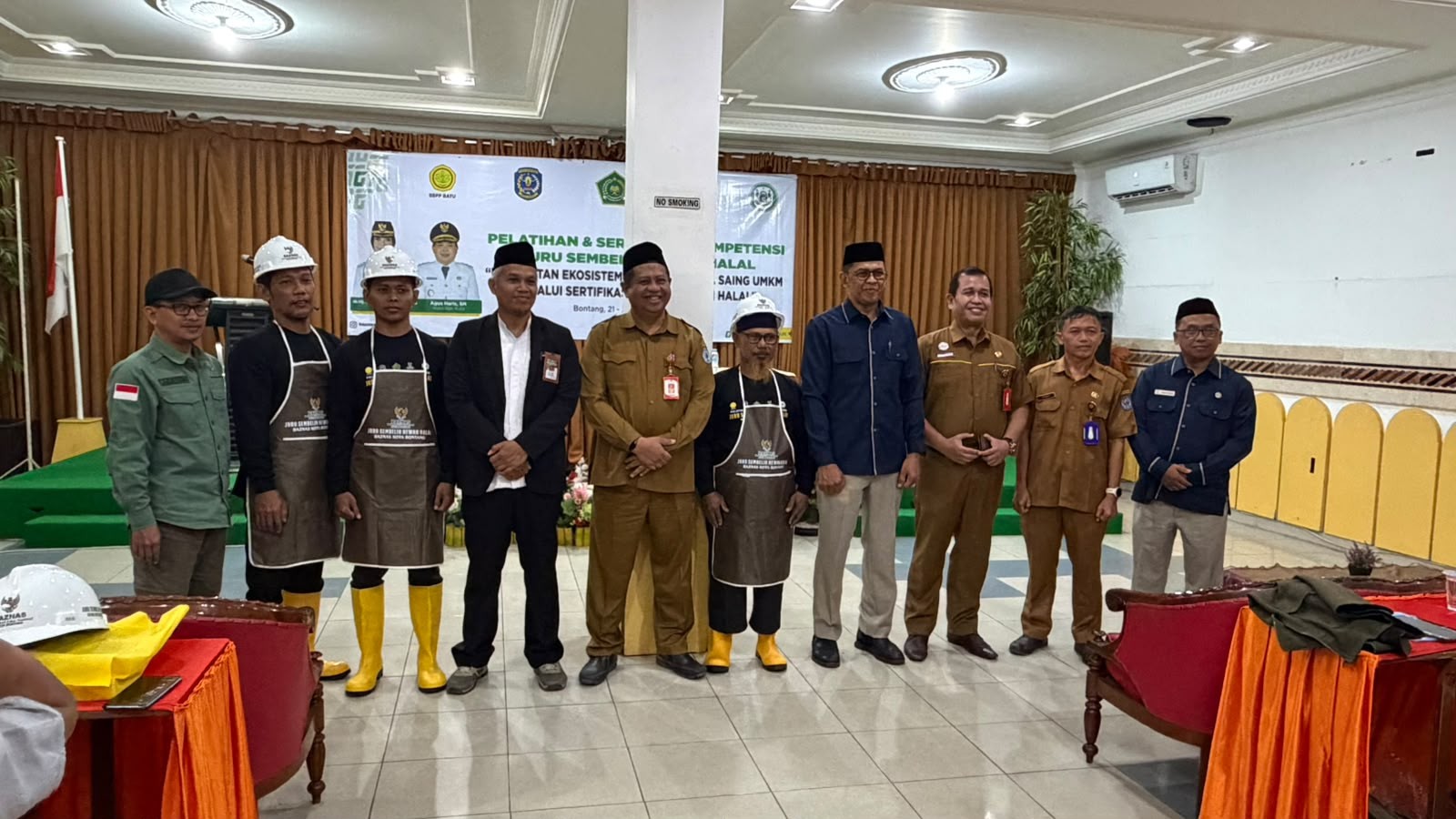 Perkuat Kompetensi Juru Sembelih Halal, UPT Pelatihan Kementan dan BAZNAS Bontang Gelar Pelatihan dan Sertifikasi