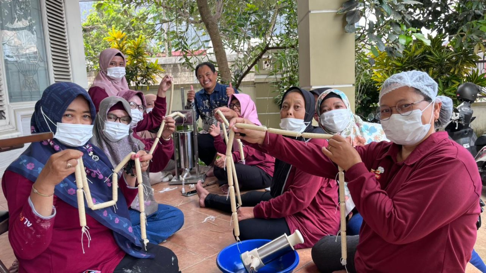 Latih KWT Olah Daging dan Susu,UPT Pelatihan Kementan Cegah Stunting
