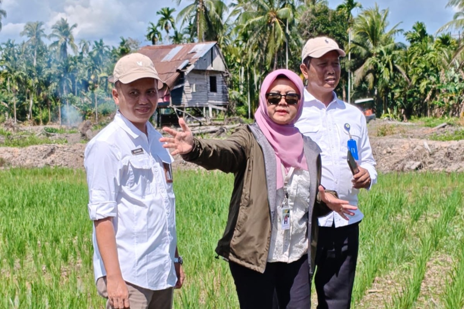 Monitoring Program Strategis , TAM Kementan Soroti Infrastruktur dan Mekanisasi di Mempawah