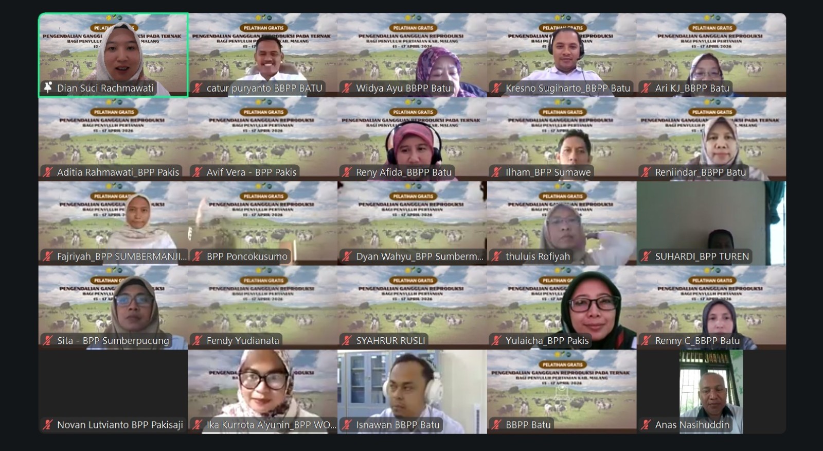Tekan Gangguan Reproduksi Ternak, Kementan Bekali 178 Penyuluh di Malang