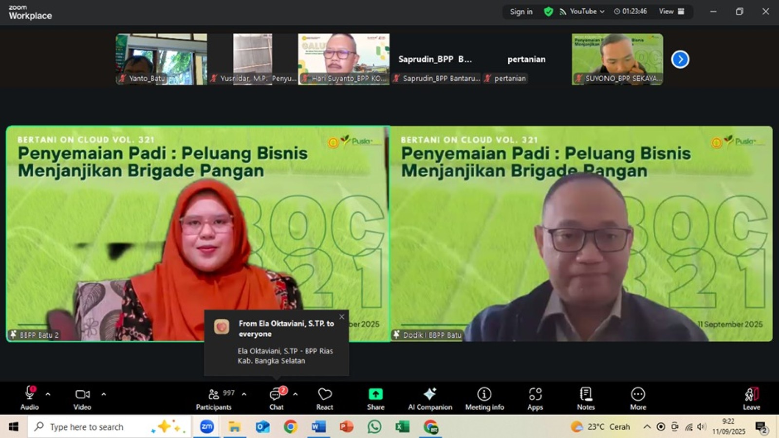 Dorong Swasembada Pangan, UPT Pelatihan Kementan Perkenalkan Teknologi Persemaian Kering